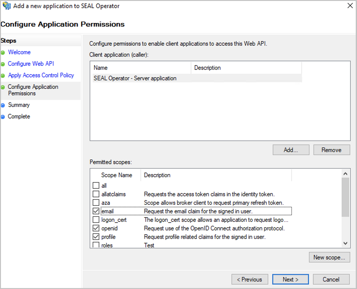 AD FS Configure Claims